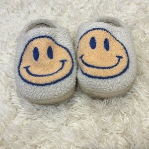 smiley face slippers